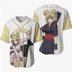 Temari Baseball Jersey Shirts Custom Anime OT2102