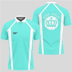 Aoba Johsai Uniform Polo Shirts Custom Haikyuu Anime OT2102