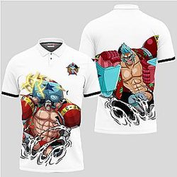 Franky Polo Shirt Custom Anime One Piece For Fans OT2102