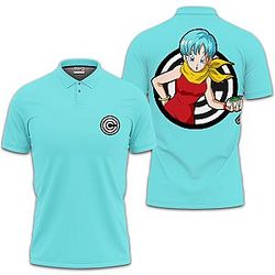 Bulma Polo Shirts Dragon Ball Custom Anime OT2102