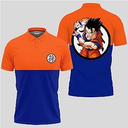Gohan Polo Shirts Dragon Ball Custom Anime OT2102