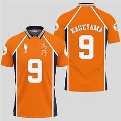 Tobio Kageyama Polo Shirts Haikyuu Custom Anime Gift For Fans OT2102