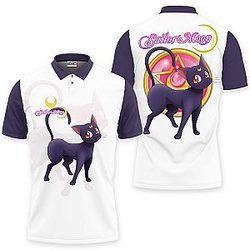Luna Polo Shirts Sailor Custom Anime OT2102