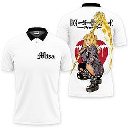 Misa Amane Polo Shirts D-note Custom Anime For Fans OT2102