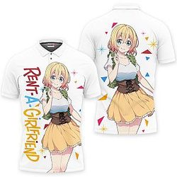 Mami Nanami Polo Shirts Rent A Girlfriend Custom Anime OT2102