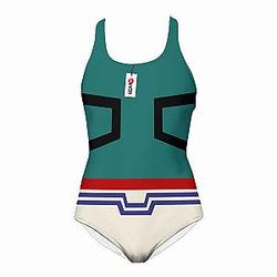 MHA Deku Swimsuit Custom Anime Swimwear VA0601 OT2102
