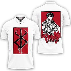 Casca Polo Shirts Berserk Custom Anime OT2102