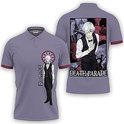 Decim Polo Shirts Custom Death Parade Anime OT2102