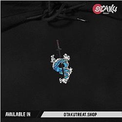 Tanjiro Sword Embroidered Hoodie / Sweatshirt