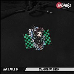 Tanjiro Box Embroidered Hoodie / Sweatshirt