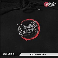 Demon Slayer Logo Embroidered Hoodie / Sweatshirt