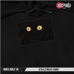 Ryuk Blackout Embroidered Hoodie / Sweatshirt
