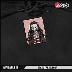 Nezuko Kamando Embroidered Hoodie / Sweatshirt