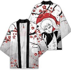 Gaara Kimono Shirts Custom Japan Style Anime Naruto OT2102