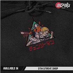 Chainsaw Devil Embroidered Hoodie / Sweatshirt