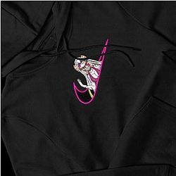 Daki X Swoosh Embroidered Hoodie / Sweatshirt