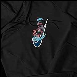 Akaza X Swoosh Embroidered Hoodie / Sweatshirt