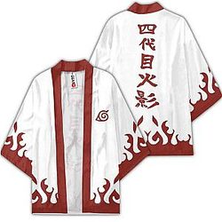Minato Kimono Shirts Uniform Anime Naruto OT2102