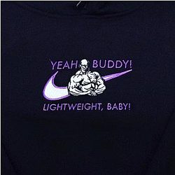 Yeah Buddy! Light Weight Baby Ronnie Coleman Embroidered Hoodie CK3012