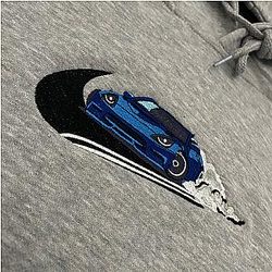 Toyota Ae86 X Just Drift It Embroidered Anime Hoodie CK3012