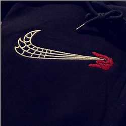 Spider-Man X Web Embroidered Hoodie CK3012