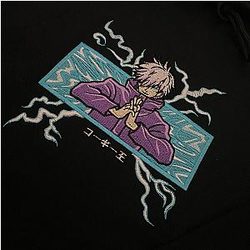 Jujutsu Kaisen Gojo Reality Embroidered Hoodie CK3012