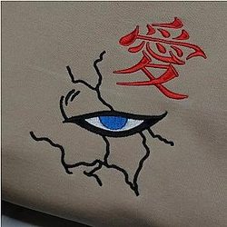 Naruto Gaara Subtle Embroidered Sweatshirt/Hoodie CK3012