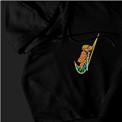 Demon Slayer Zenitsu X Embroidered Anime Hoodie CK3012