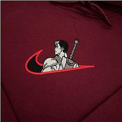 Berserk "Daddy" Guts Embroidered Hoodie CK3012