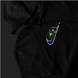 Attack On Titan Levi X Rage Embroidered Anime Hoodie CK3012