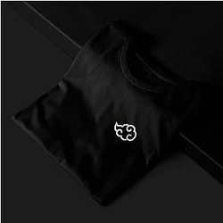 Akatsuki Cloud Subtle Embroidered T-Shirt CK3012