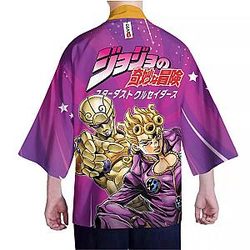 Giorno Giovanna Kimono Shirts Anime JJBAs OT2102