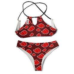 Akatsuki Red Bikini Nrt Custom Anime Swimsuit VA0601 OT2102