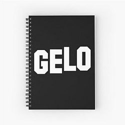 Gelo Caderno espiral italiano