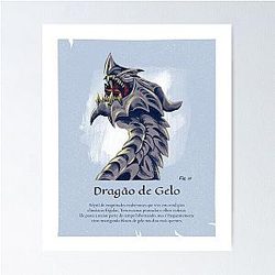 Dragão fazer Gelo Poster