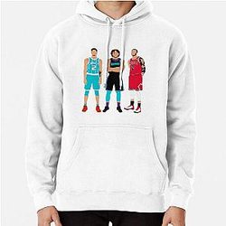 Bola dos irmãos LaMelogelo Bola Lonzo Bola Pullover Hoodie