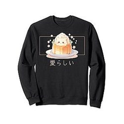 Cute Gelo Cat Kawaii Foodie Aesthetic Sweatshirt