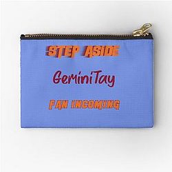 GeminiTay - Step Aside incoming Zipper Pouch
