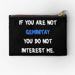 If you are a GeminiTay Zipper Pouch