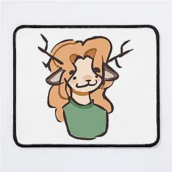 Gemini Sticker Mouse Pad