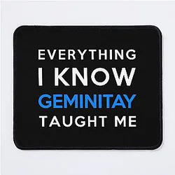 Everything I Know - GeminiTay Mouse Pad