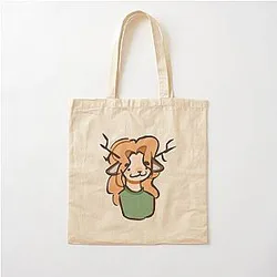 Gemini Sticker Cotton Tote Bag