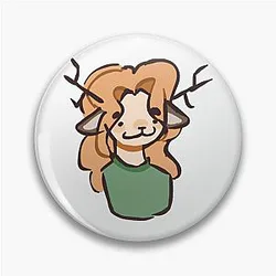 Pin de pegatina Géminis.