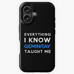 Everything I Know - GeminiTay iPhone Case