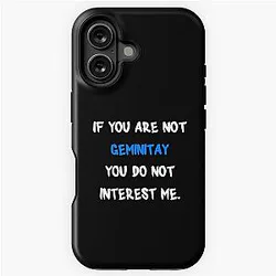 If You Are Not Needed Gemini iPhone Case