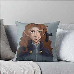Gemini Tay Dredge Throw Pillow