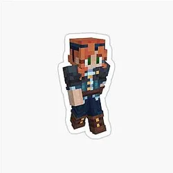 GeminiTay Hermitcraft Minecraft Sticker
