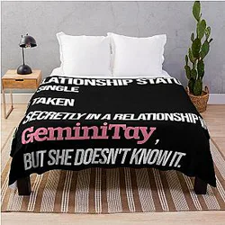 Relationship with GeminiTay Throw Blanket