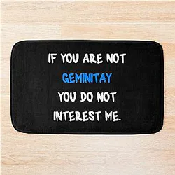 Si no eres Gemini Tay Bath Mat