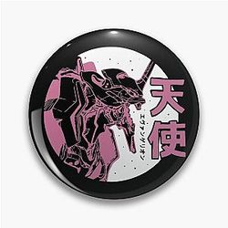 Néon Genesis Evangelion Retro Vintage Épingle